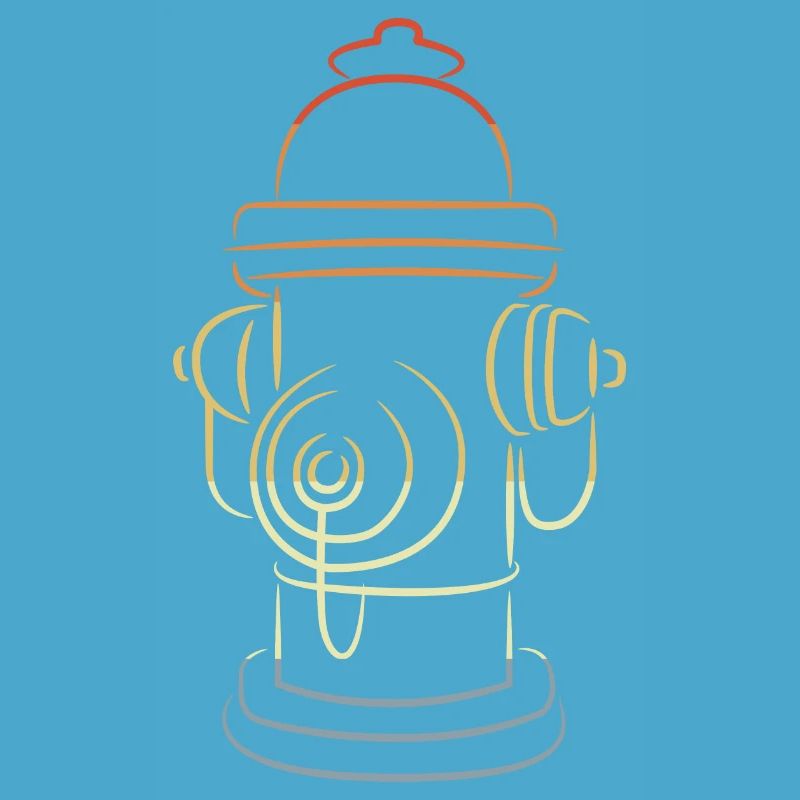 Retro Fire Hydrant