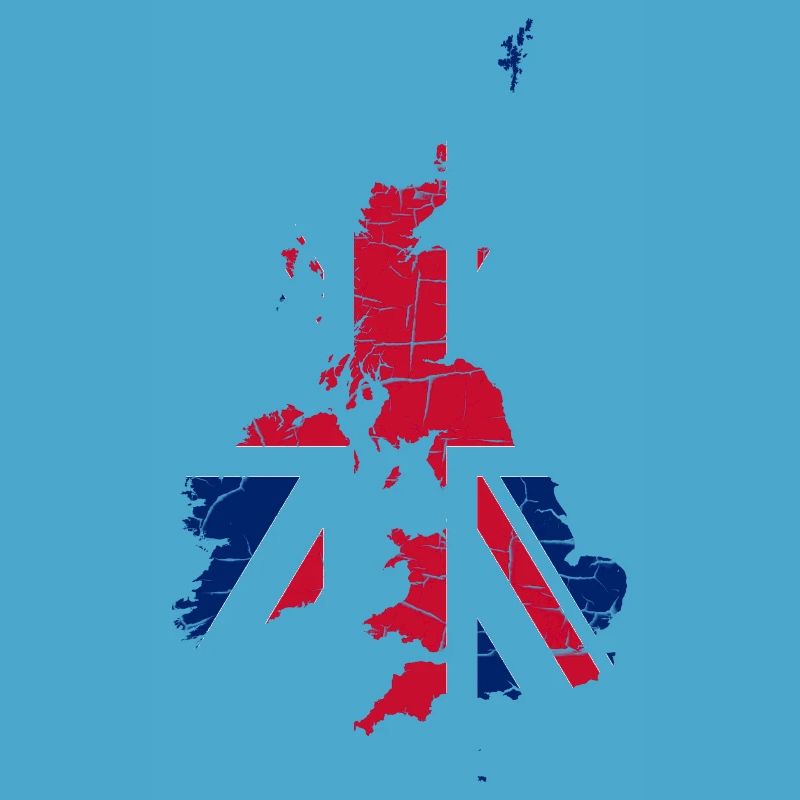 Royaume-Uni Drapeau Paysage Angleterre