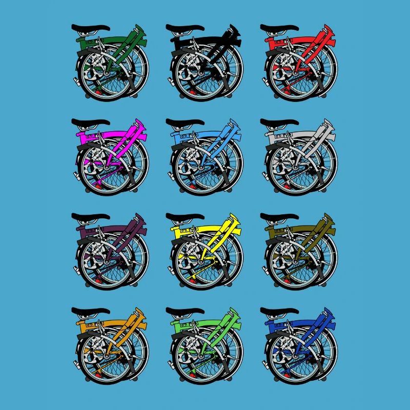 Brompton Bicycle Folded