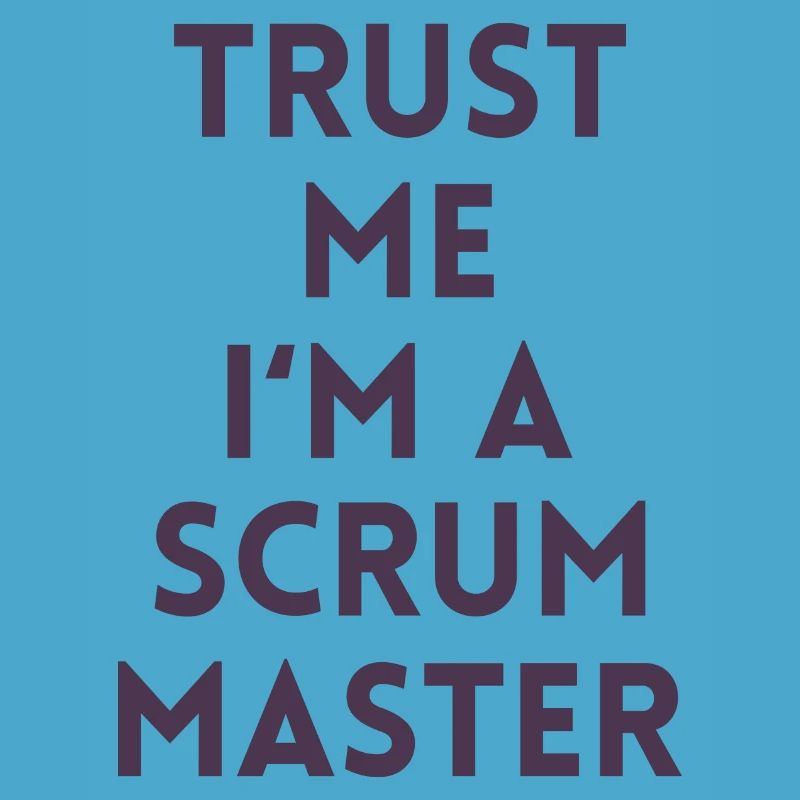 Trust me I'm a scrum master Geschenk Computer Code