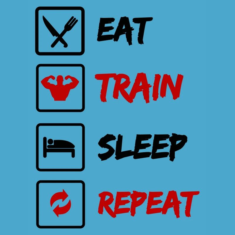 Manger Train Dormir Répéter