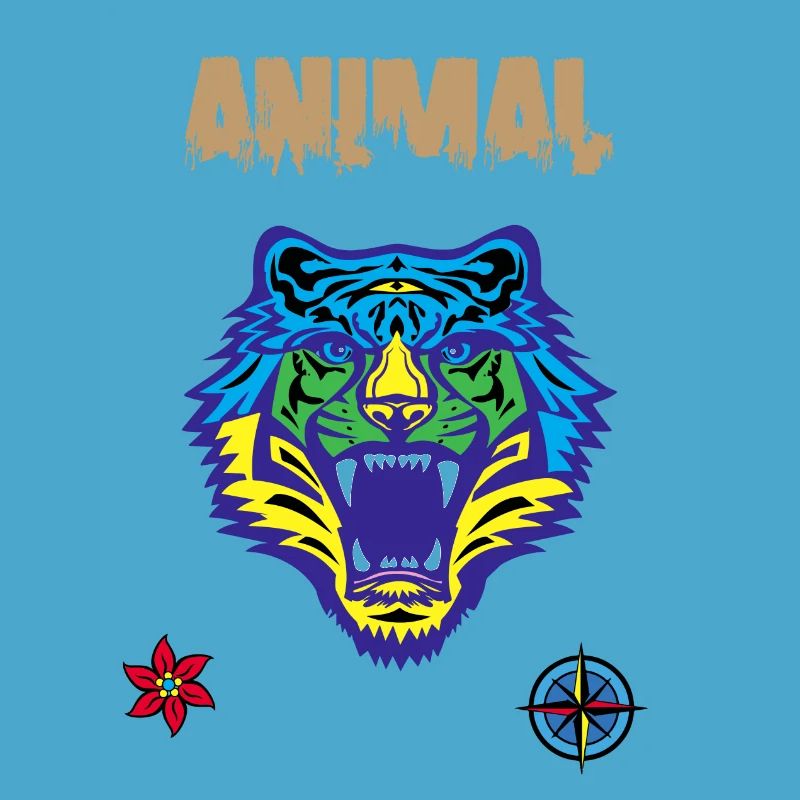 Bengal tiger scratch claw