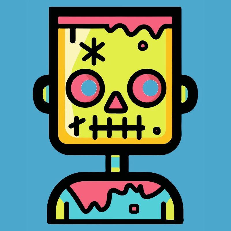 Zombie Halloween Comic
