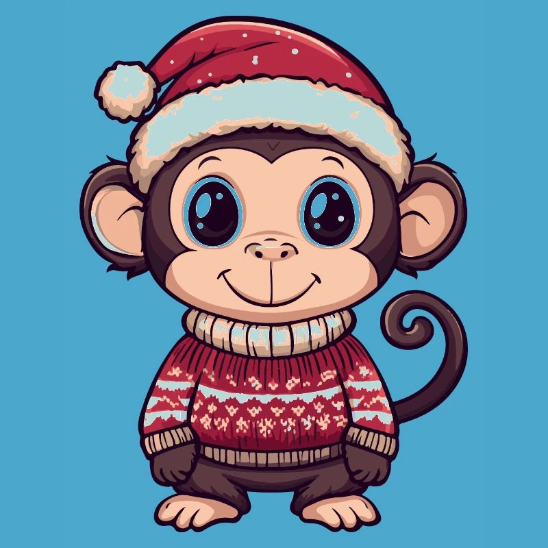 Monkey Christmas Comic