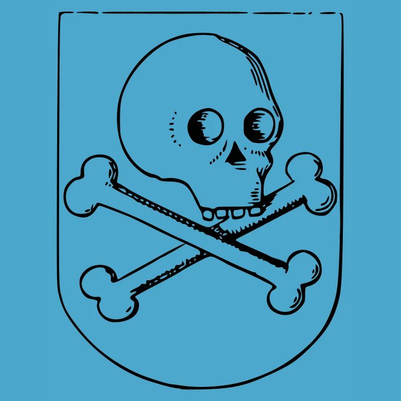 Schädel und Knochen