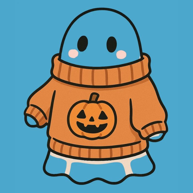 Pull citrouille Ghost