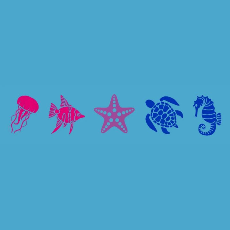 Subtle Pride Sea Creatures Beach Summer
