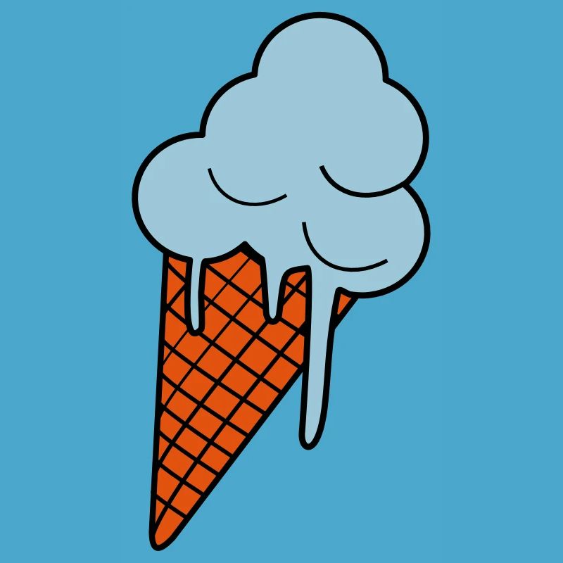 Schmelzendes Eis