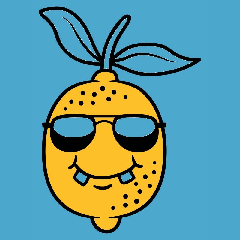 Conception fraîche de citron
