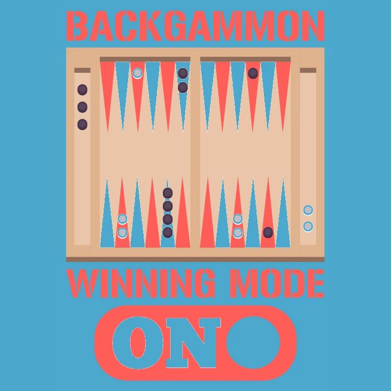 Backgammon Winning Mode On Board Gaming