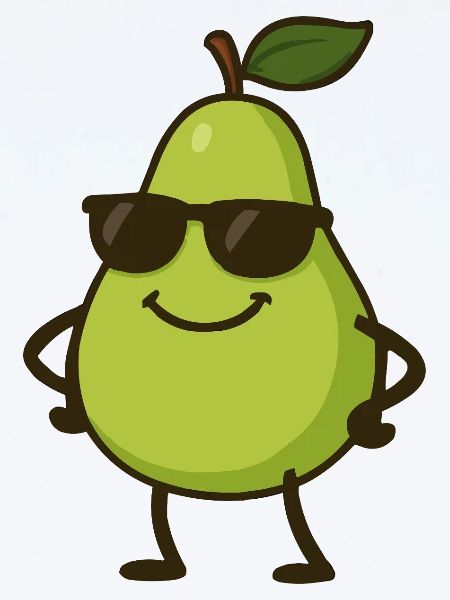 Pear Comic Cool