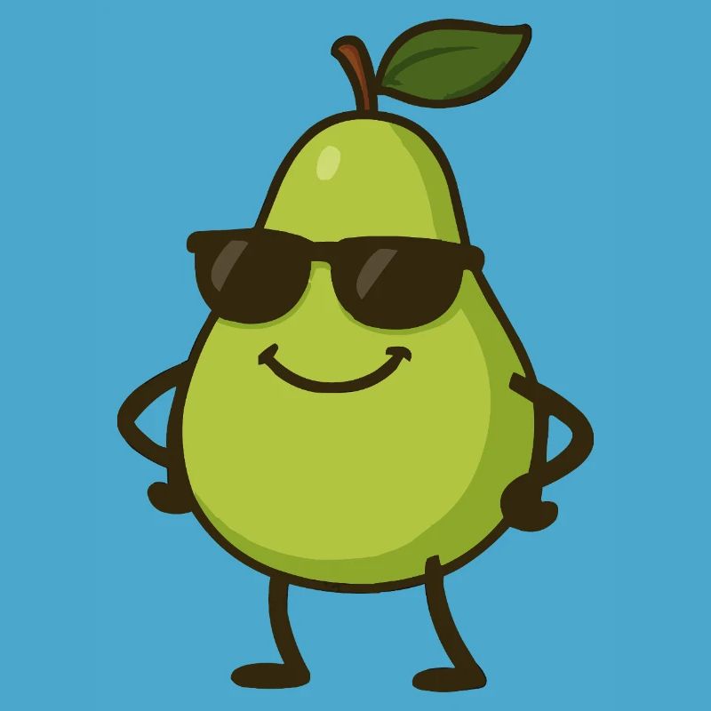Pear Comic Cool