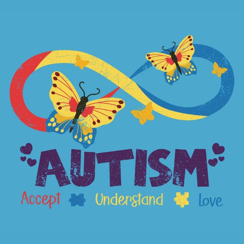 AUTISTIC BUTTERFLY ENDLESS LOOP SRPRUCH MOTIF