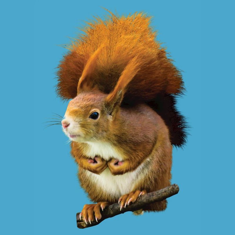 Eichhörnchen Süß niedlich putzig cool drollig Spaß