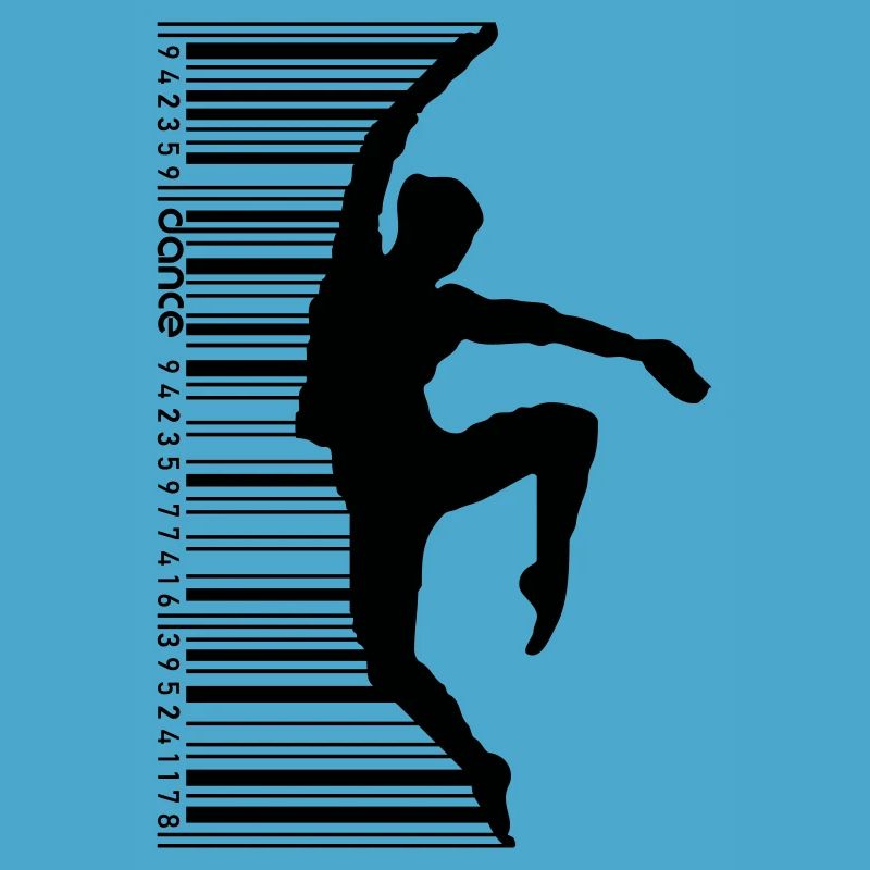 Danseuse au QR Code Style