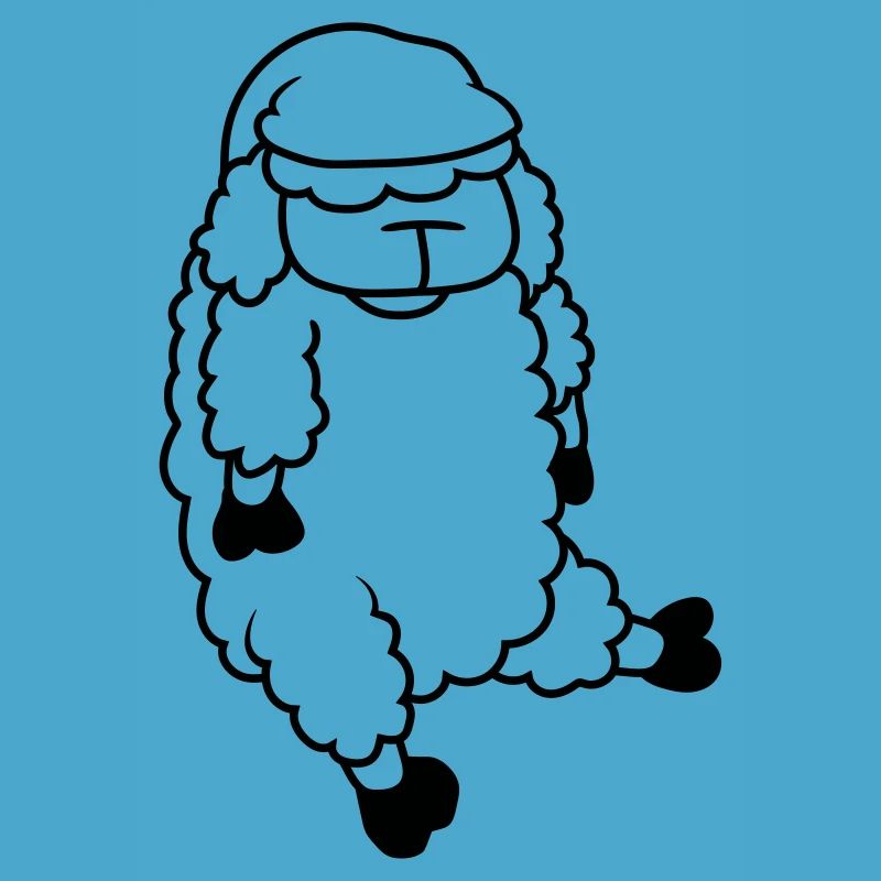 Sleeping Sheep Sleeping Cap