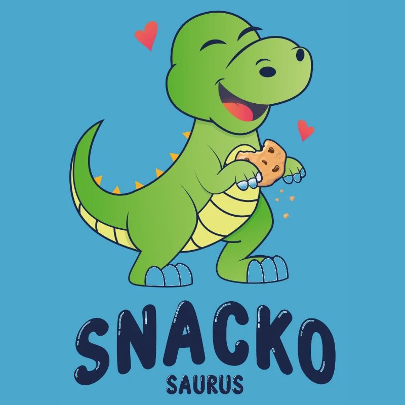 Snackosaurus mit Cookie Geschenkidee