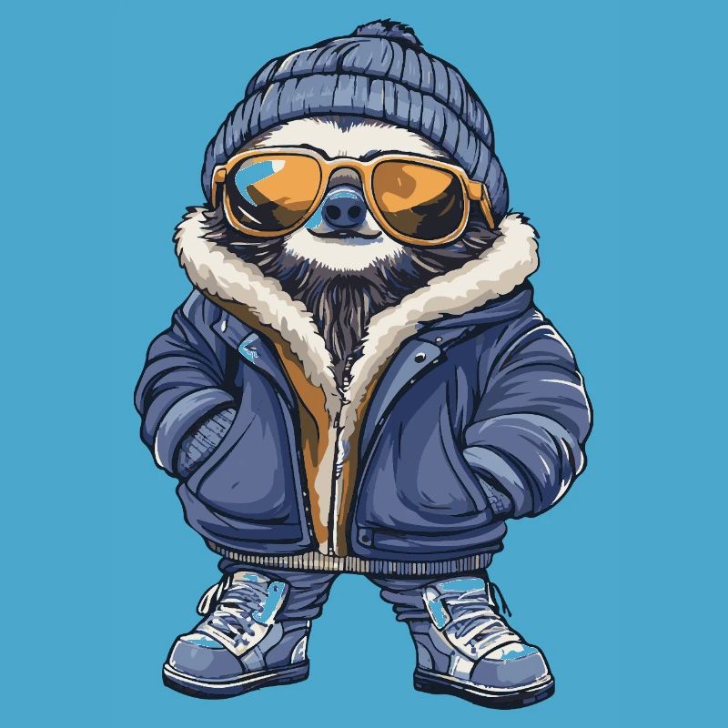 Sloth Cool Comic