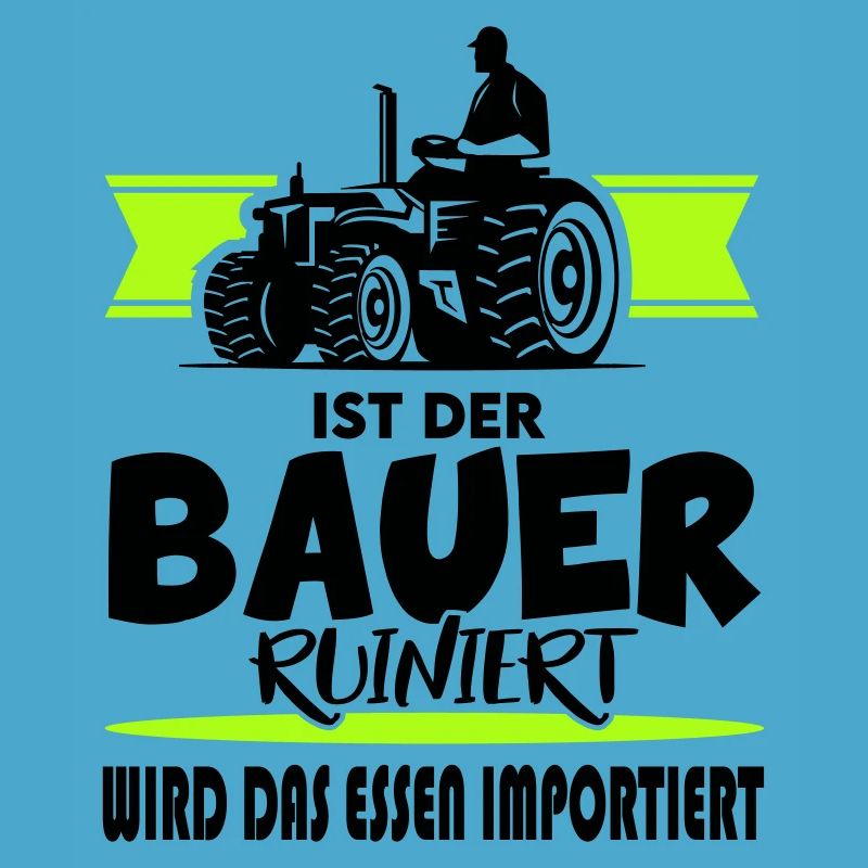 Ist der Bauer ruiniert Demostration Protest