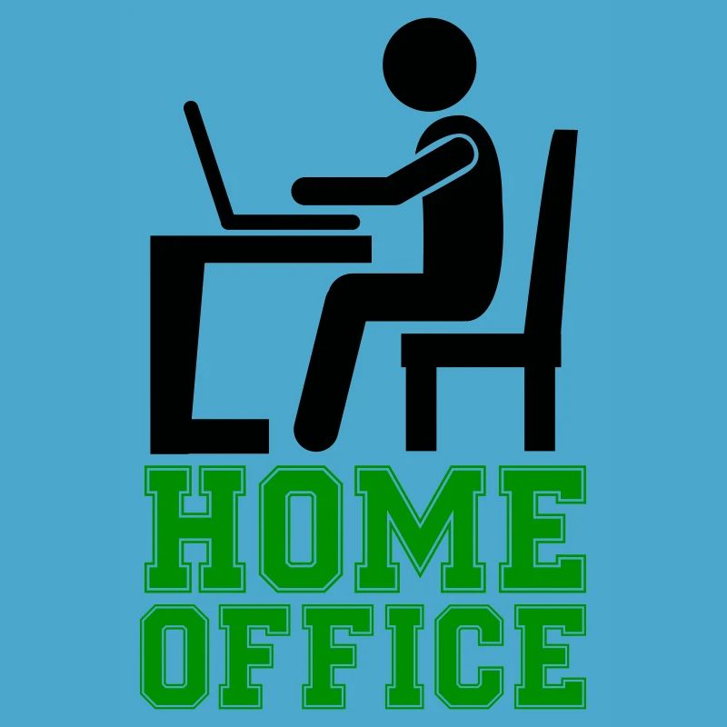 computer work home office