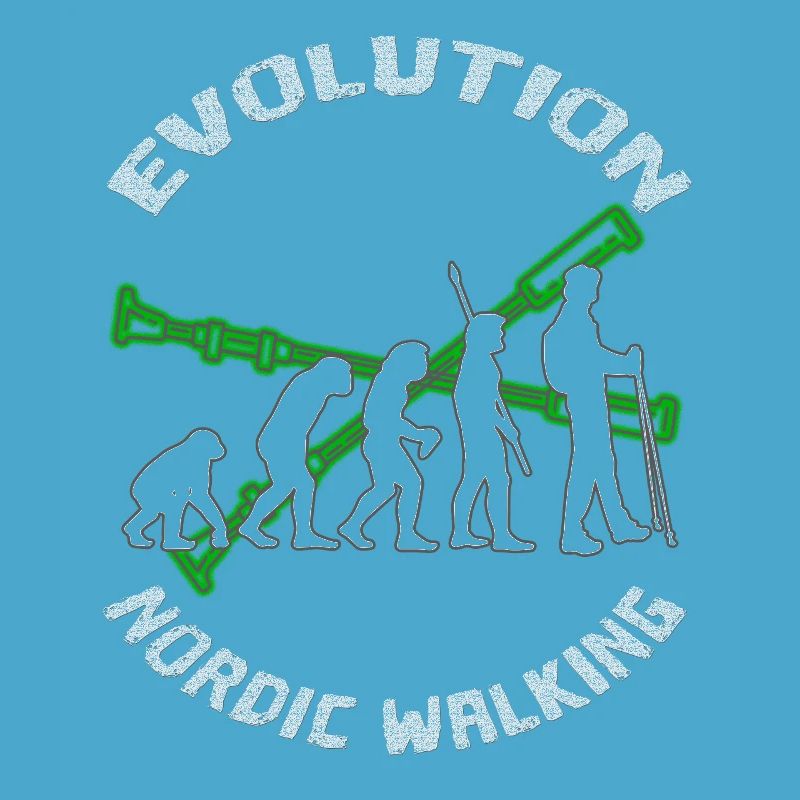 Darwin Evolution de la marche nordique