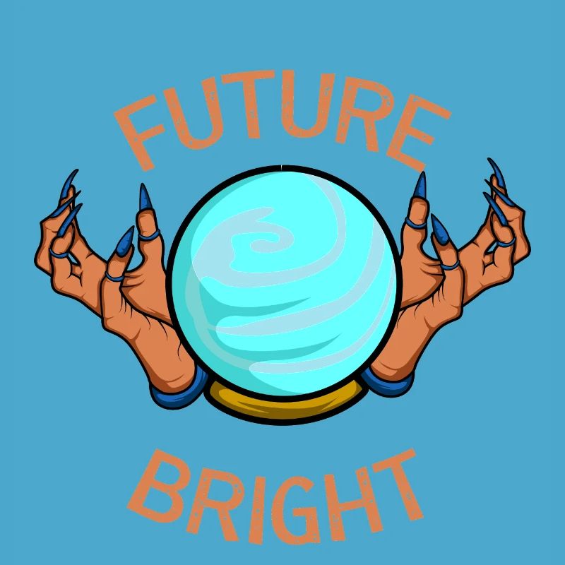 Zukunft sieht hell aus Überzeugte oder optimistisc