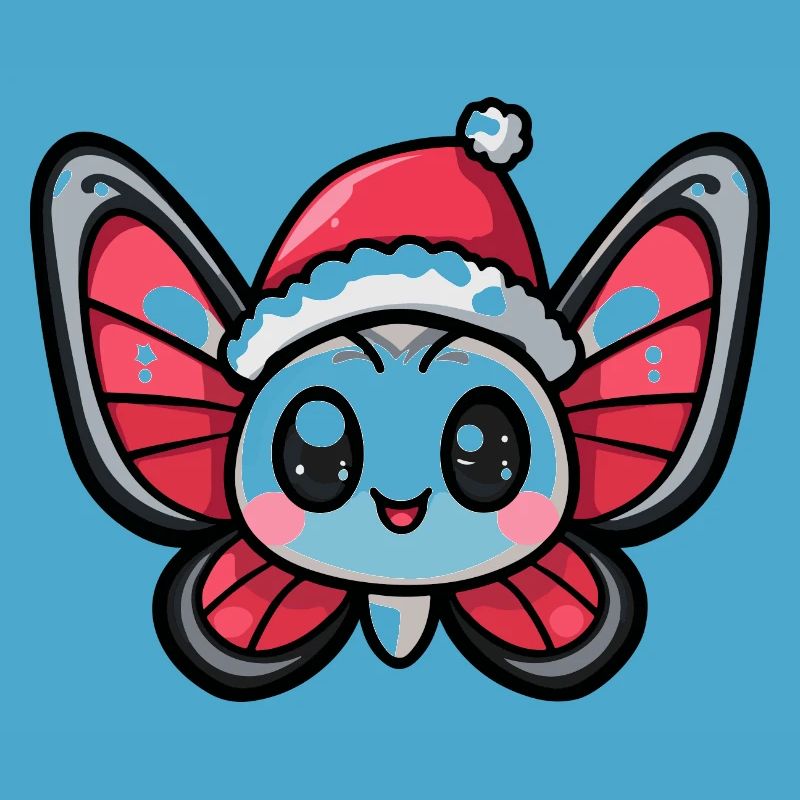 Papillon Noël Mignon