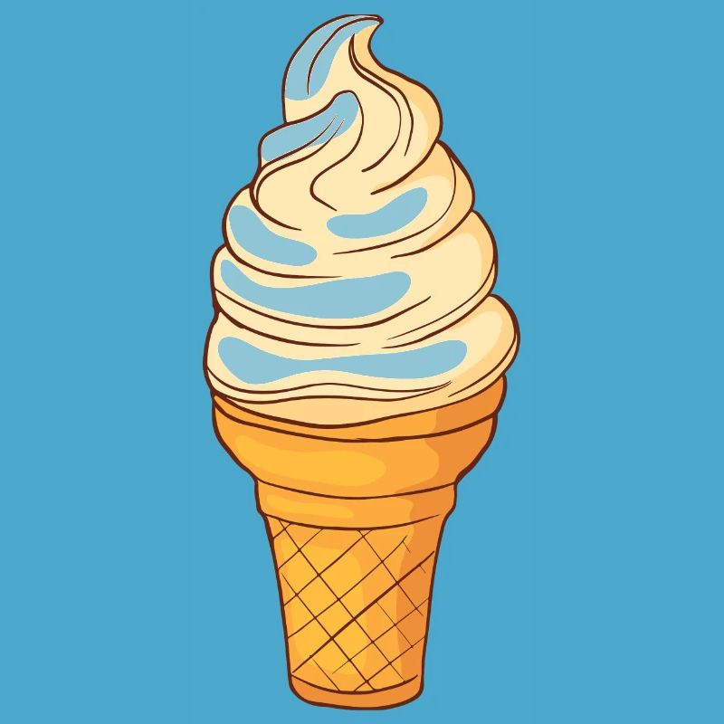 Softeis Eis Speiseeis Eiskrem Eiscreme Kugeleis