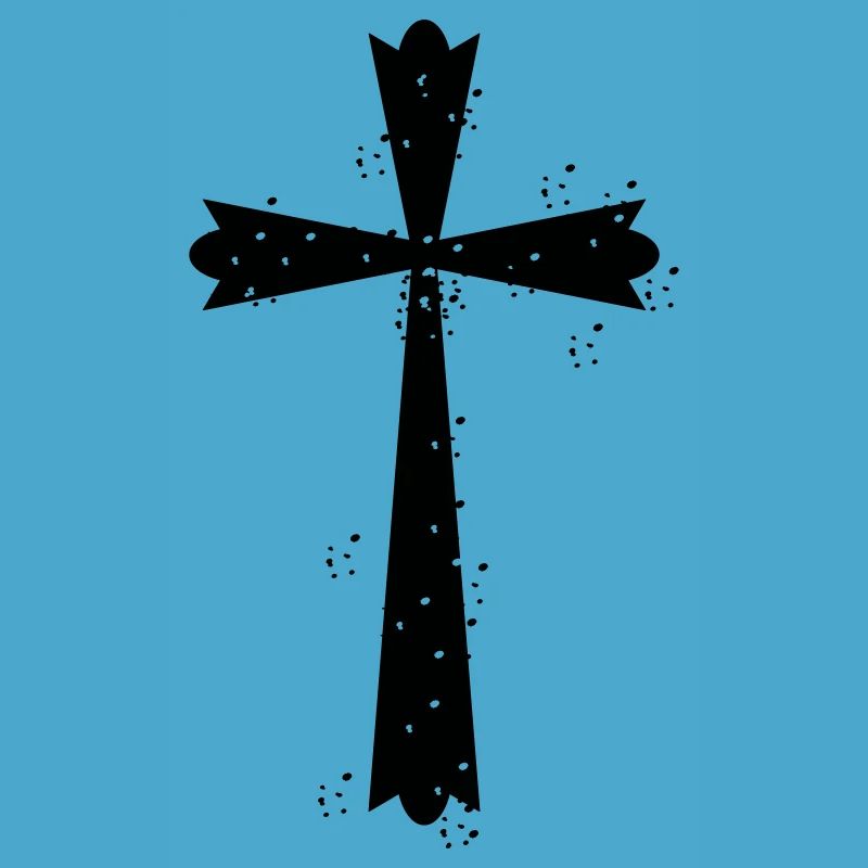 Croix avec des taches blanches > des graphiques vectoriels