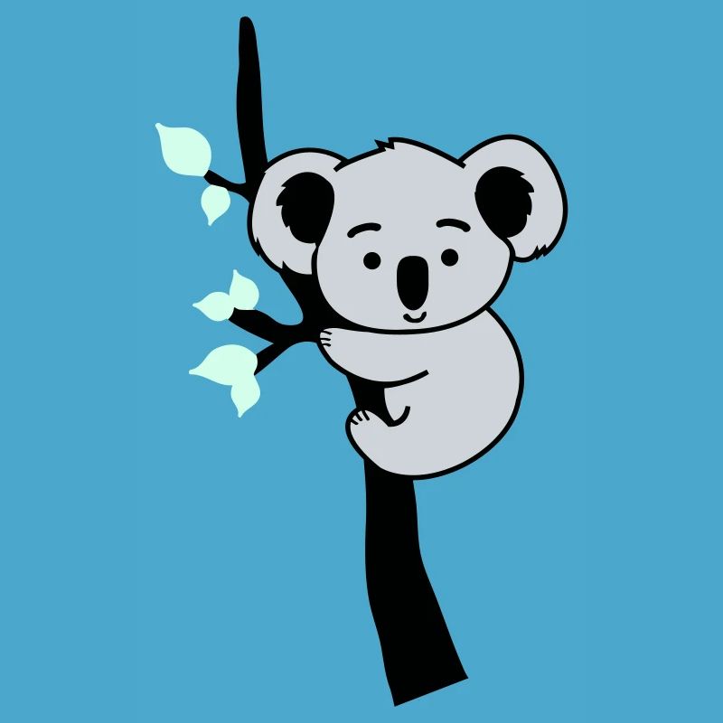 Koala Bear Comic Tree