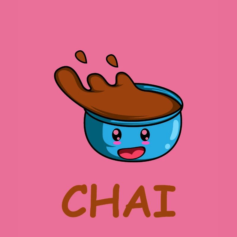 Ich bin kleiner Chai Bashful oder bescheiden Gesch