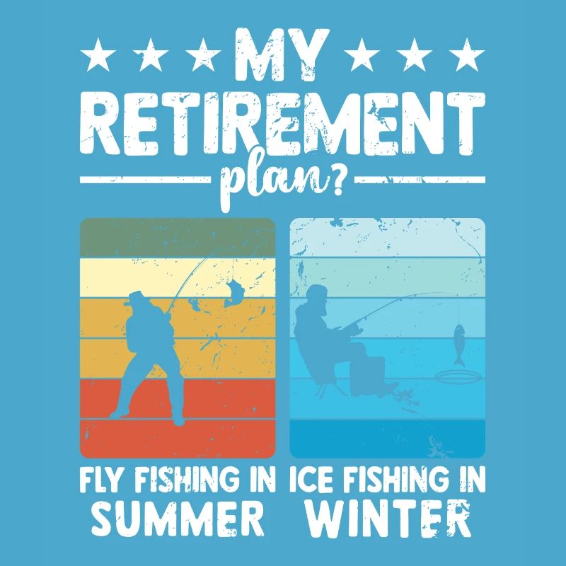 Pensionsplan Fliegenfischerei -Eisfischen