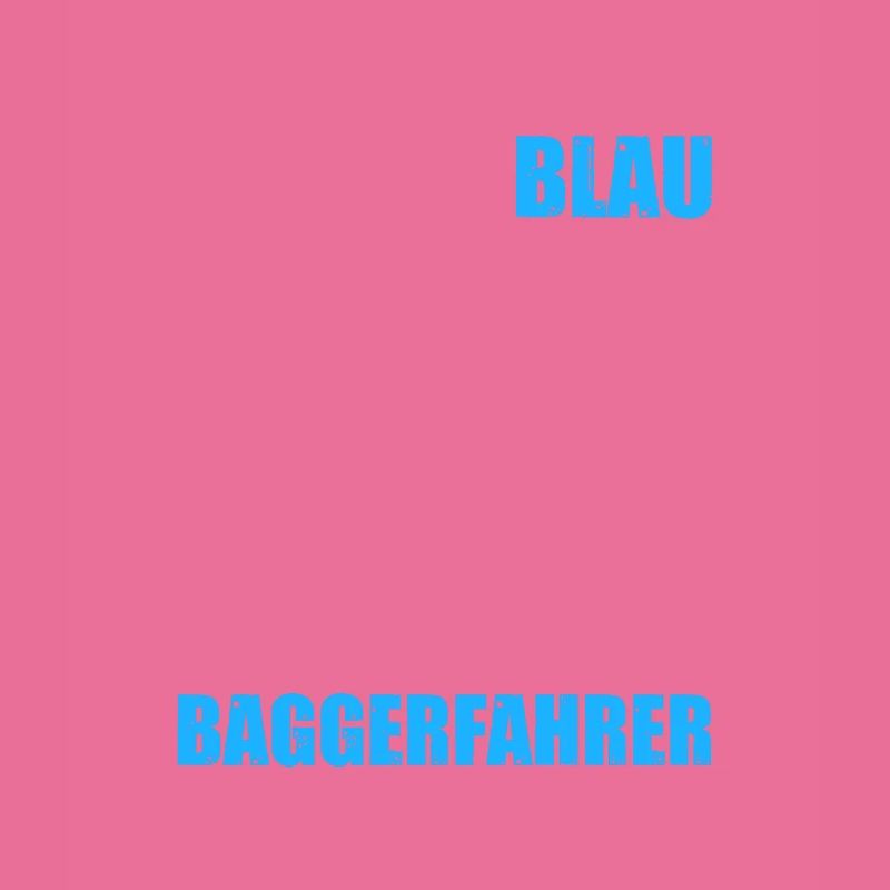 Morgens müde Baggerführer Baggerfahrer Bagger