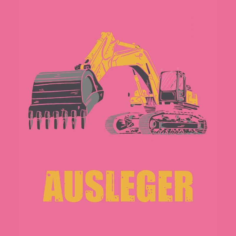 Ausleger Baggerführer Bagger Baggerfahrer