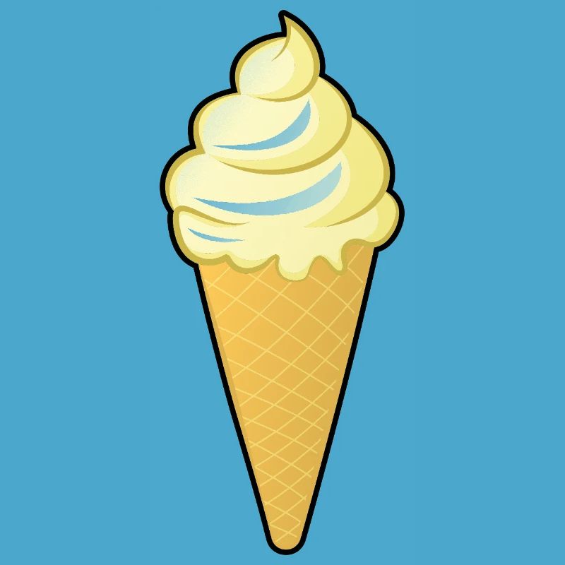 Vanille Eis Kostüme Eiscreme Eistüte Vanilleeis