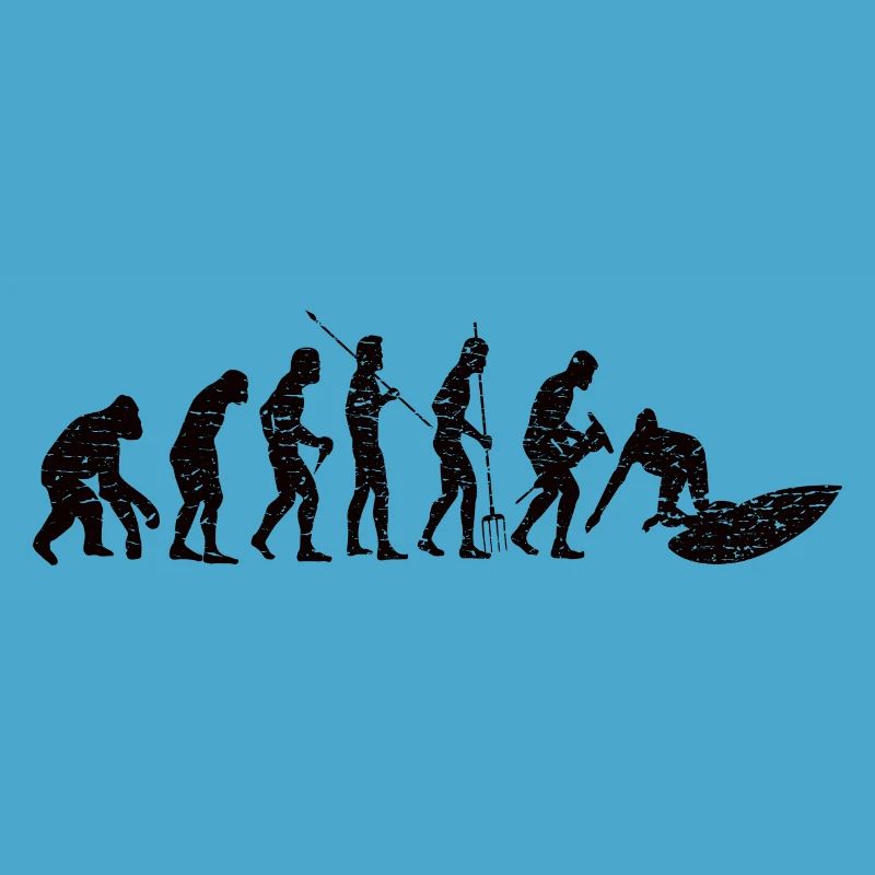 Surfer Evolution Surfing Surfboard Surfboard