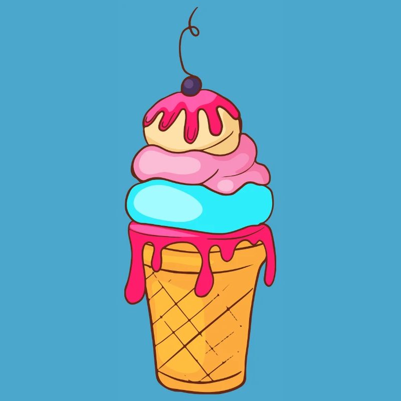 Crème glacée, crème glacée, crème glacée, crème glacée, boule, crème glacée, sundae