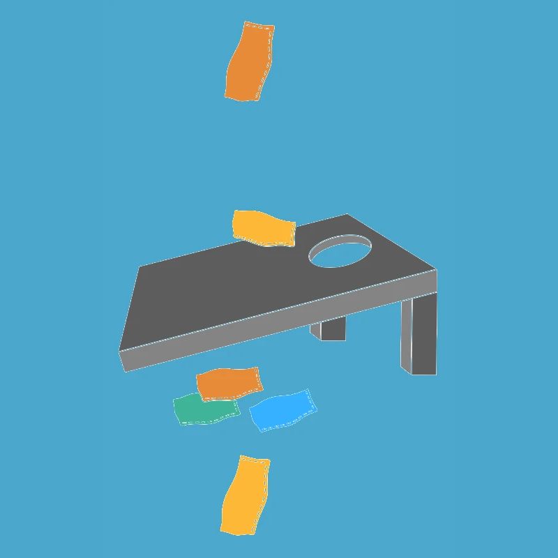 Cornhole Toss Bean cadeau de jeu