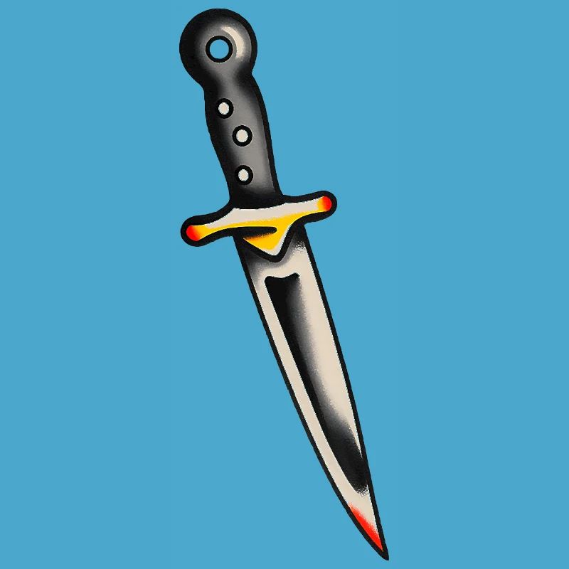 Classic Tattoo Dagger
