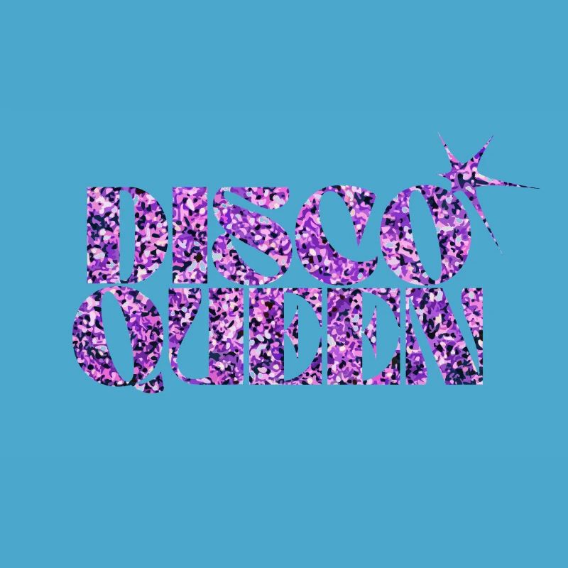 Disco Queen Glitzermuster