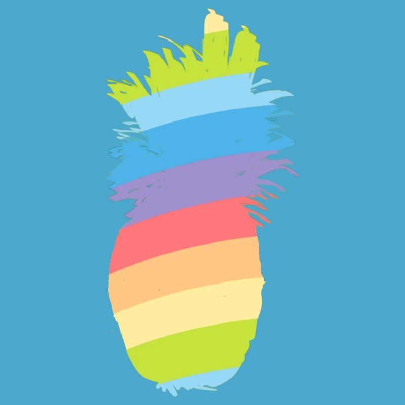Rainbow - pineapple