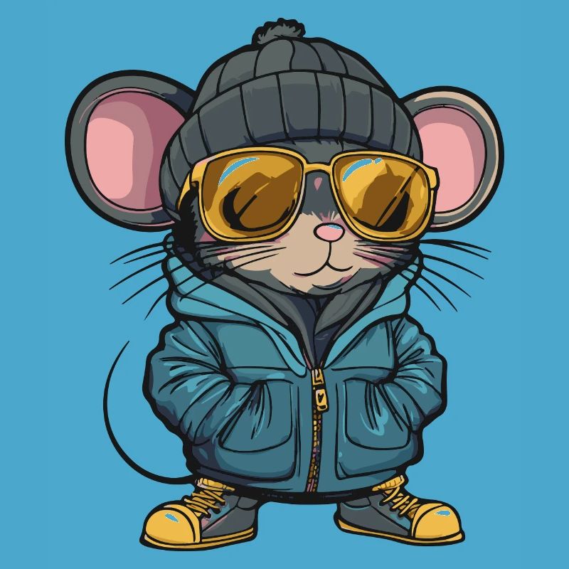 Mouse Winter Comic