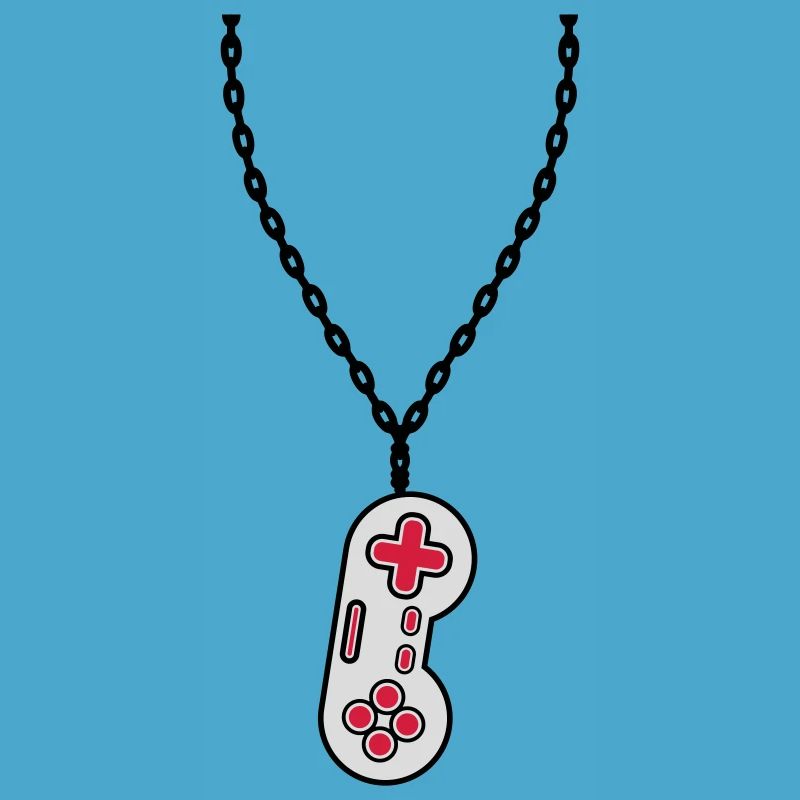 Halskette Schmuck alter Controller