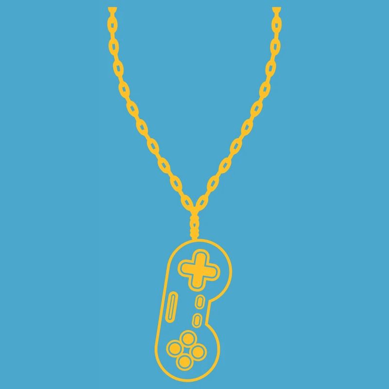 Halskette Schmuck alter Controller