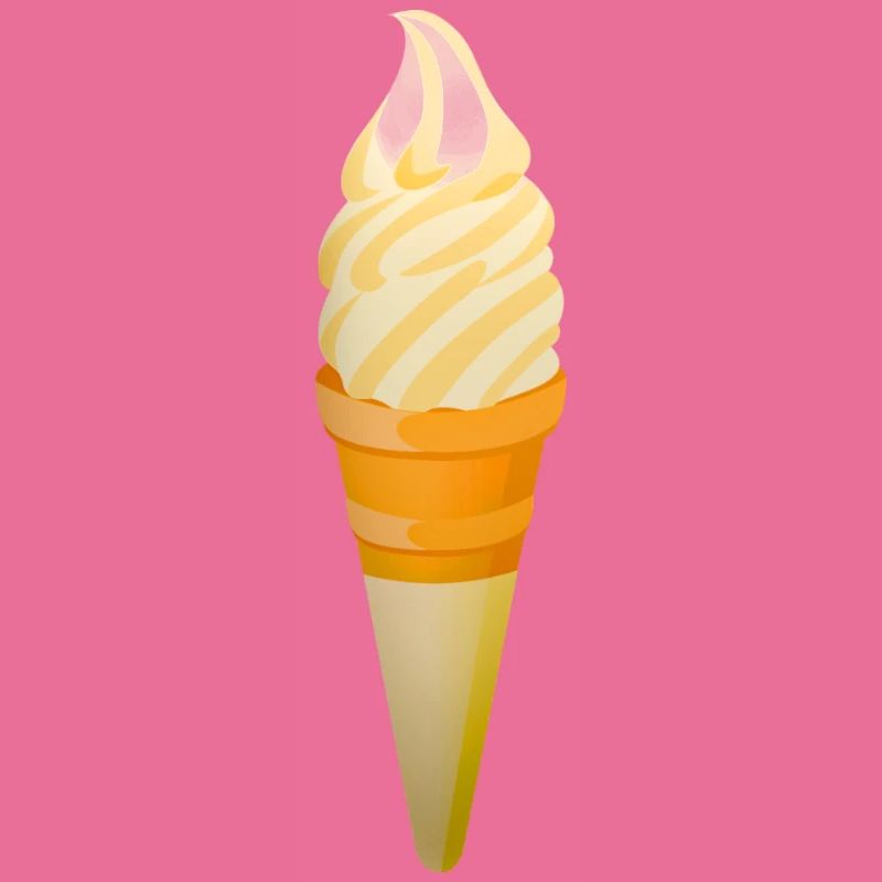 Crème glacée crème glacée cornet de crème glacée crème glacée molle Softice
