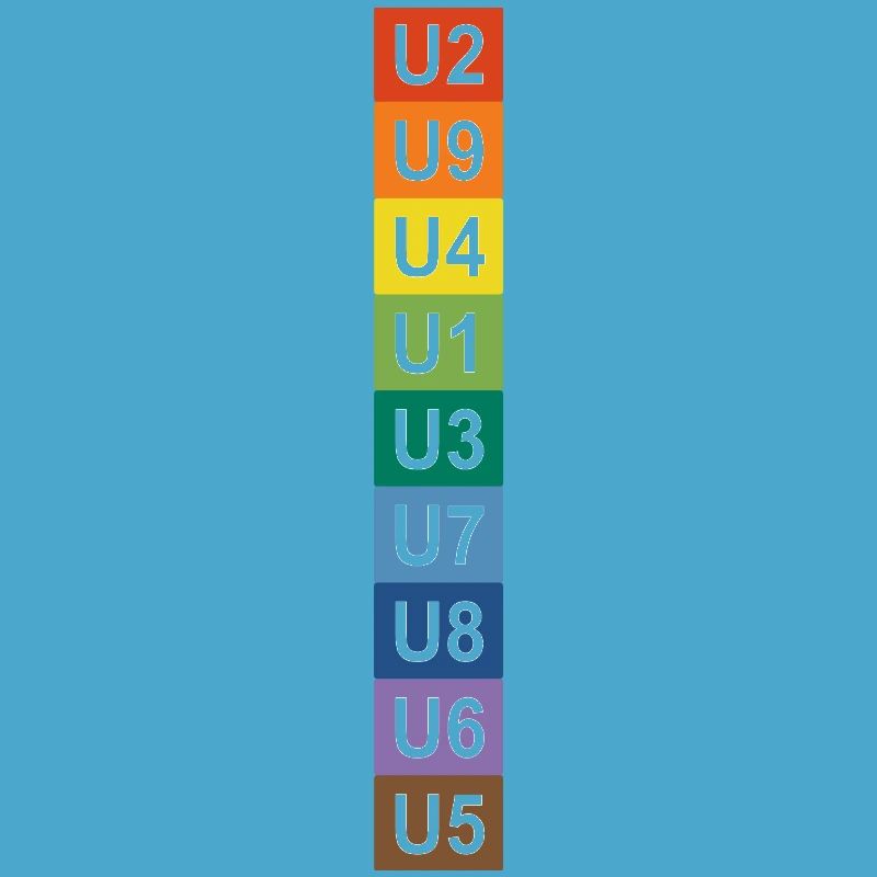 U-Bahn Regenbogen Berlin