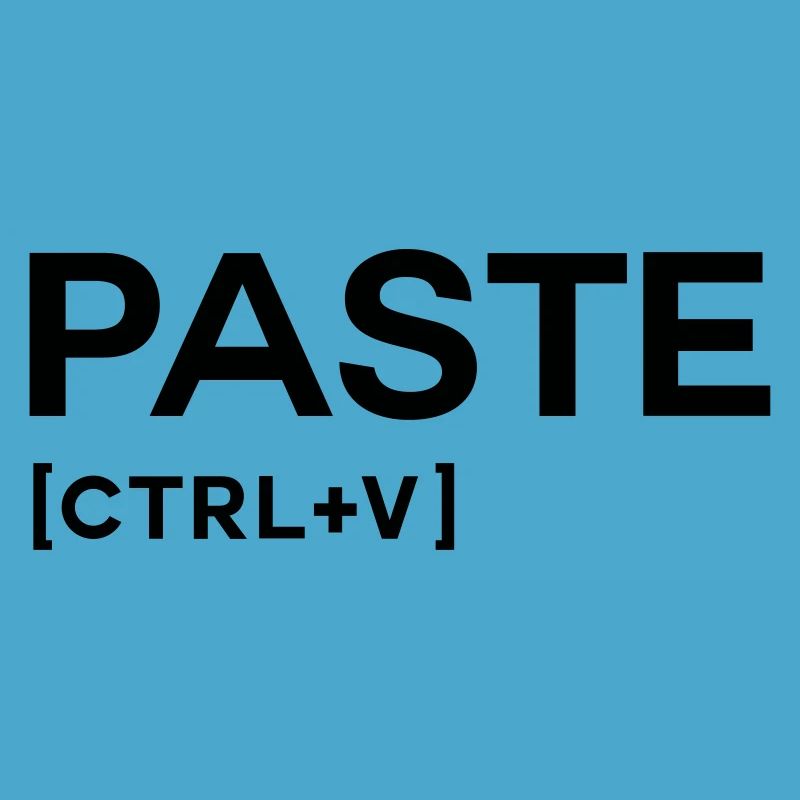 PASTE CTRL BLACK