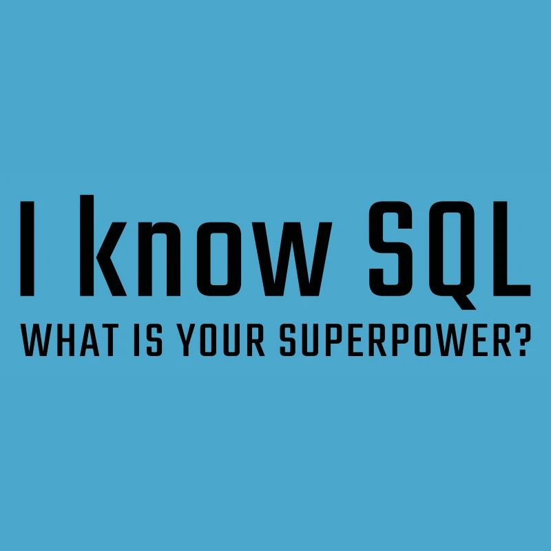 Je connais SQL