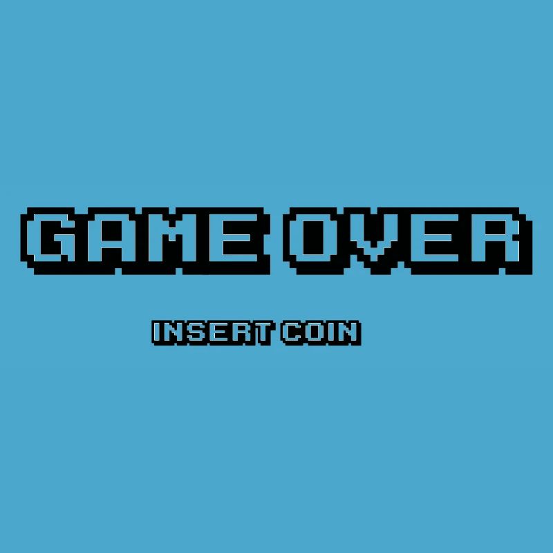 Game Over pièce d'insertion