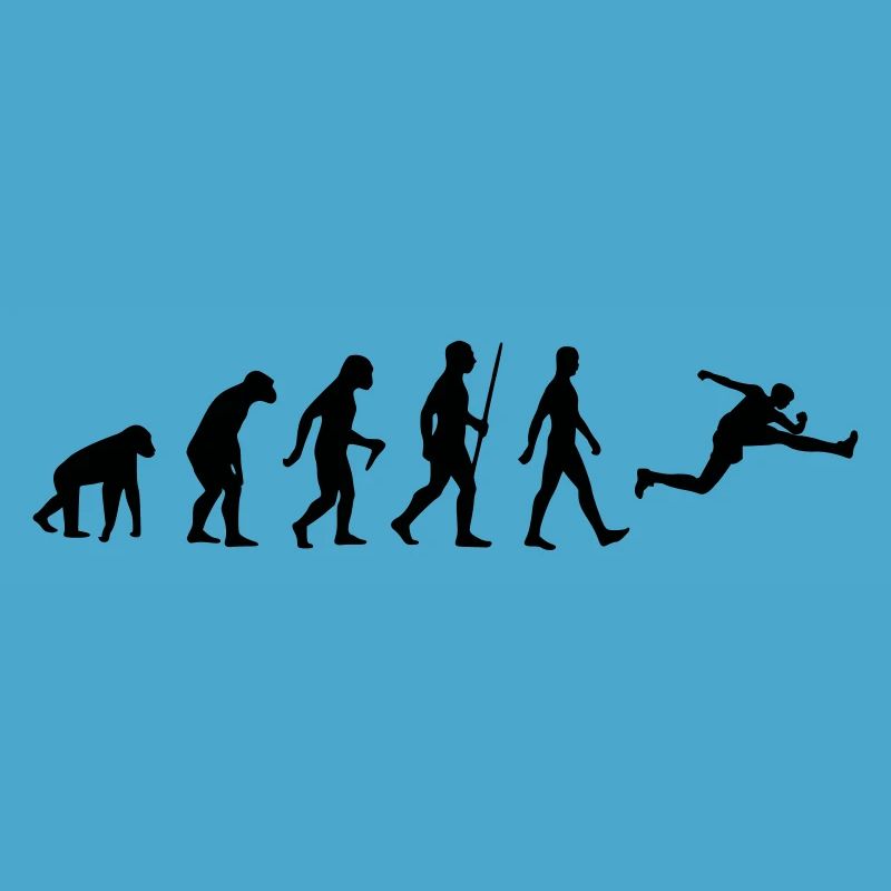 Long jump evolution athletics hurdles Ape